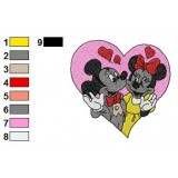 Mickey And Friends Embroidery 21